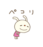 お仕事連絡☆てるてるうさぎ（個別スタンプ：8）