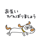 気遣い☆犬のウッピー（個別スタンプ：8）