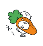 ゆるい☆つかねこ＜にんじん＞（個別スタンプ：10）