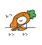 ゆるい☆つかねこ＜にんじん＞（個別スタンプ：37）