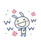 和風☆ほぼ白うさぎ（個別スタンプ：10）
