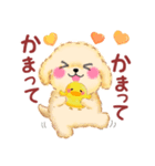 かわいいトイプードル❤️秋（個別スタンプ：19）