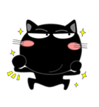 毎日、黒猫家族（個別スタンプ：2）