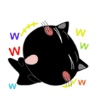 毎日、黒猫家族（個別スタンプ：6）