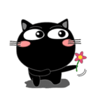 毎日、黒猫家族（個別スタンプ：20）