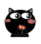 毎日、黒猫家族（個別スタンプ：23）