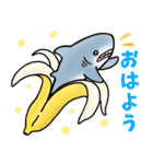 生活感のあるサメ5〜食べ物〜（個別スタンプ：2）