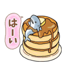 生活感のあるサメ5〜食べ物〜（個別スタンプ：10）