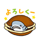 生活感のあるサメ5〜食べ物〜（個別スタンプ：17）