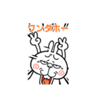 【激しく動く】煽りうさぎ（個別スタンプ：23）