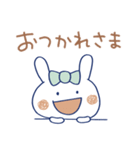 敬語☆うさラテ（個別スタンプ：6）