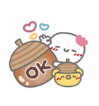はーい！白玉です9❤気遣い（個別スタンプ：4）