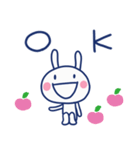 家族連絡☆ほぼ白うさぎ（個別スタンプ：10）