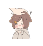 いぬみみがーる（個別スタンプ：1）