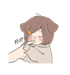 いぬみみがーる（個別スタンプ：4）