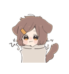 いぬみみがーる（個別スタンプ：7）
