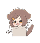 いぬみみがーる（個別スタンプ：8）