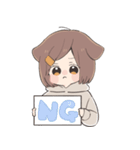 いぬみみがーる（個別スタンプ：18）