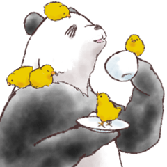 [LINEスタンプ] パンダとコアリクイ6