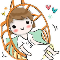[LINEスタンプ] 普通に大人女子 夏の日常  3