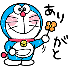 [LINEスタンプ] ドラえもん クレヨンタッチスタンプ