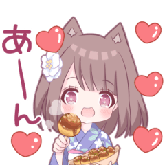 [LINEスタンプ] 後輩系わんこ女子3の画像（メイン）