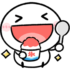 [LINEスタンプ] ♡ちびマロの夏♡