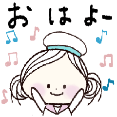 [LINEスタンプ] ▶️動く‼︎マリン♡毎日使えるスタンプ
