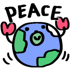 [LINEスタンプ] サクっと送れる＊簡易スタンプ＊見やすい2