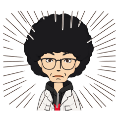 [LINEスタンプ] 岡島さん