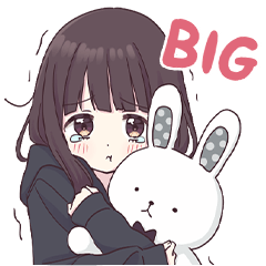 [LINEスタンプ] くるみちゃん。のあざとかわいいスタンプ