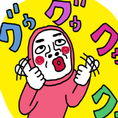 [LINEスタンプ] タイツDEウーマン48 カラフル