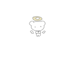 [LINEスタンプ] 白い生き物〜小さい〜
