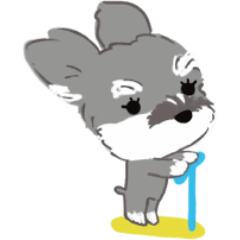 [LINEスタンプ] 動くすたんぷシュナ犬ほんわか こむぎ