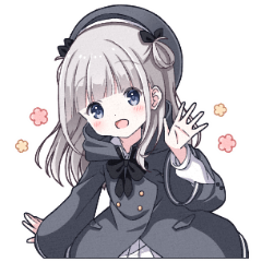 黒猫パーカー女子の音ゲー用語スタンプ2 Lineスタンプ れいん