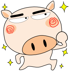 [LINEスタンプ] 毎日、ブタさん 家族編