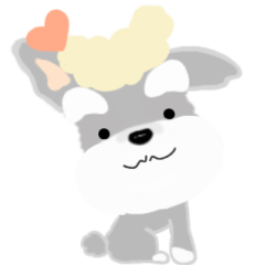 [LINEスタンプ] (シュナ えび天)ふんわり癒され