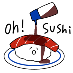 [LINEスタンプ] ゆる寿司