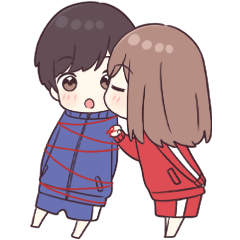 [LINEスタンプ] とびだす！ジャージちゃんのドッキリ大作戦